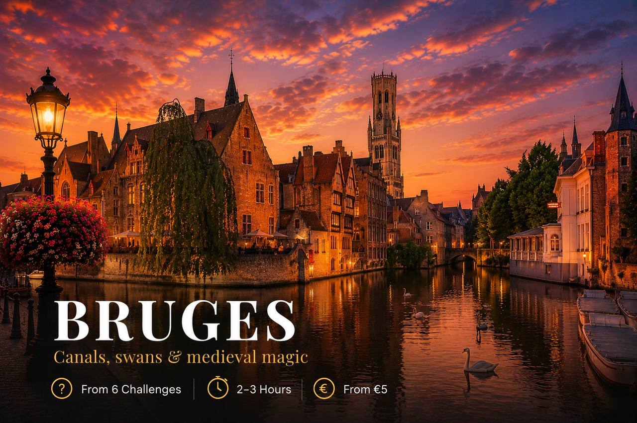 cityquest belgium city game bruges