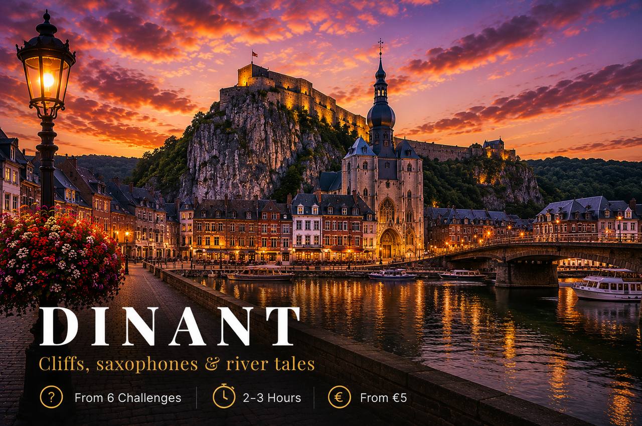cityquest belgium city game dinant