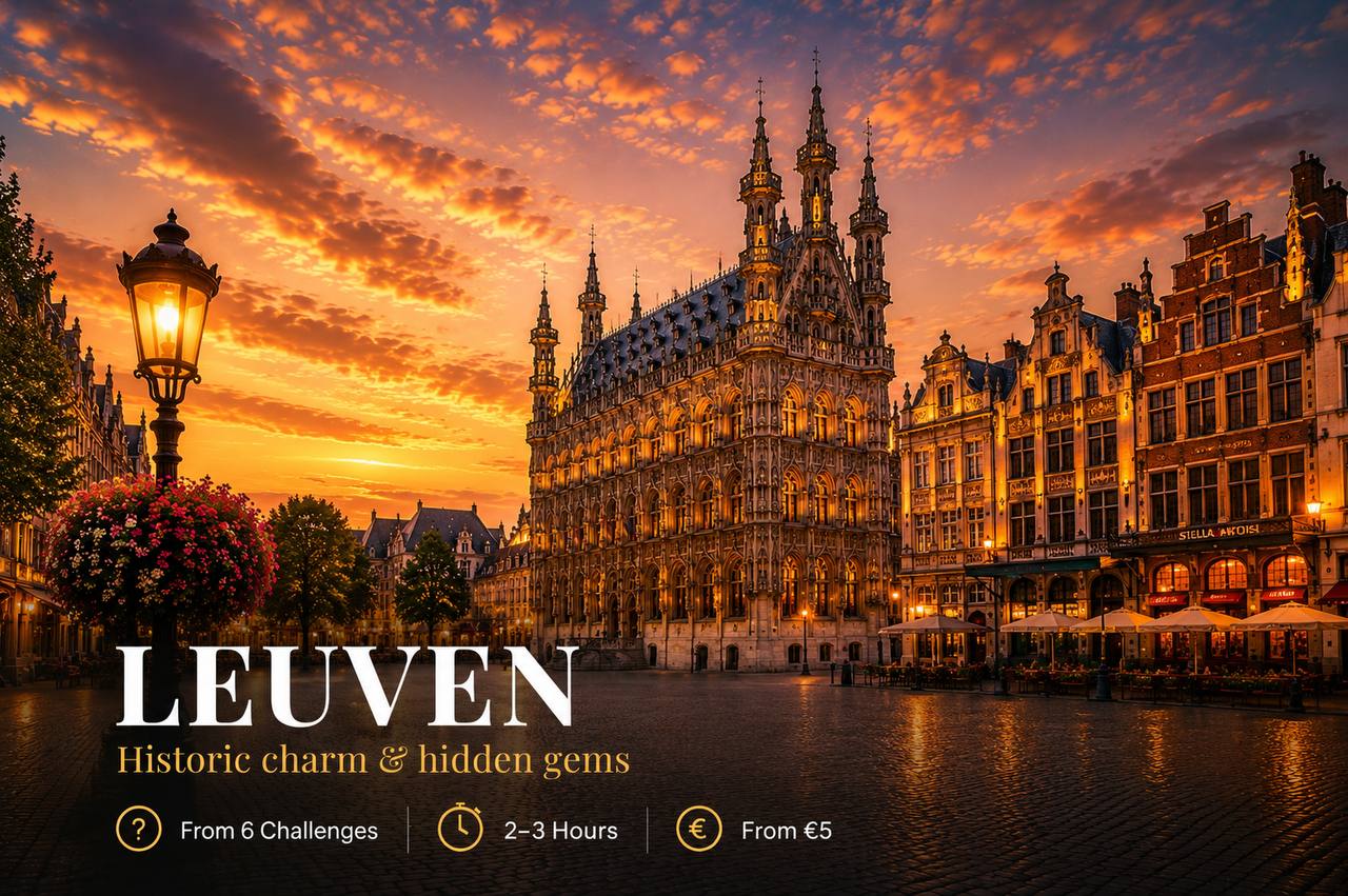 cityquest belgium city game leuven