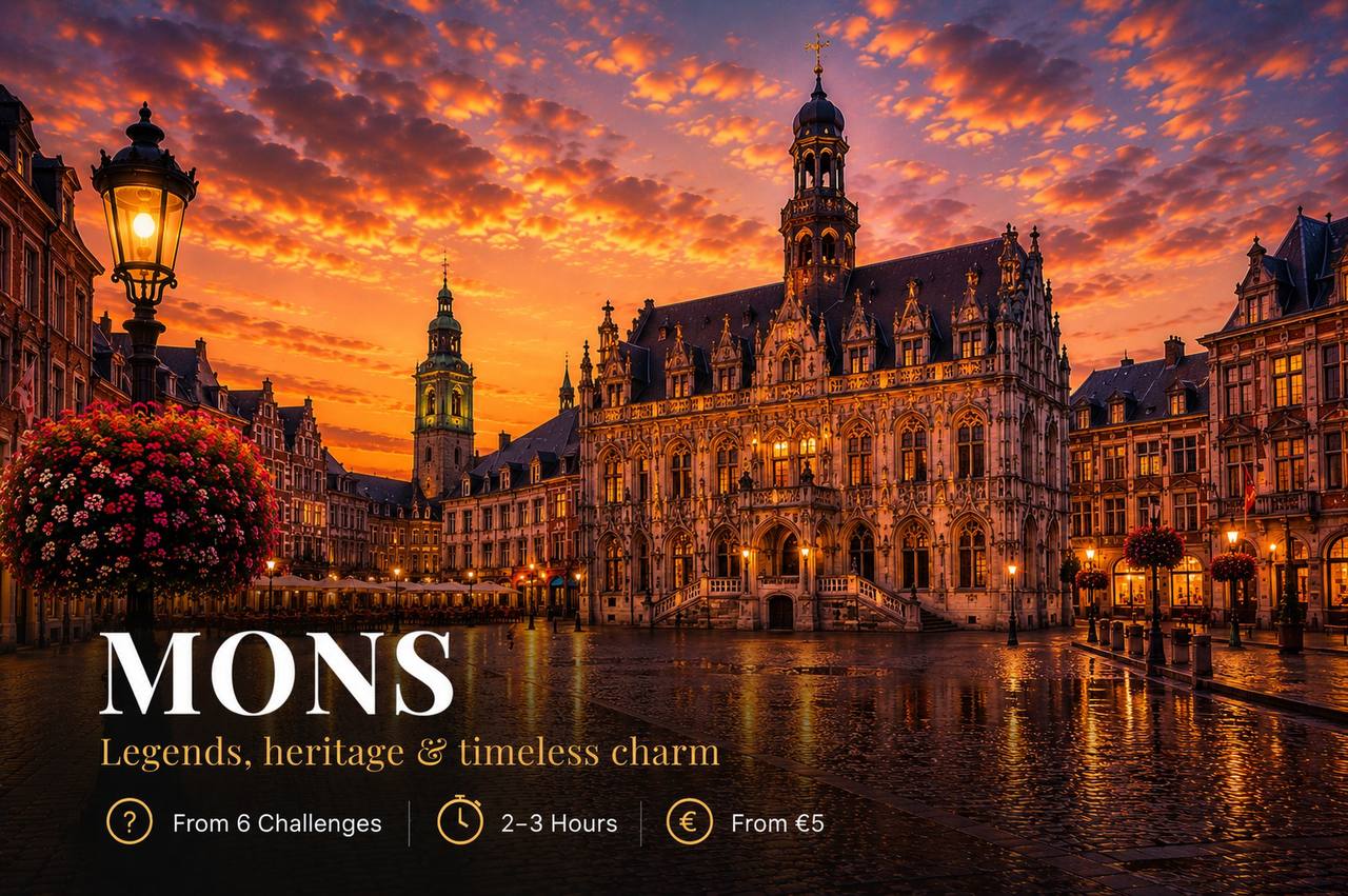 cityquest belgium city game mons