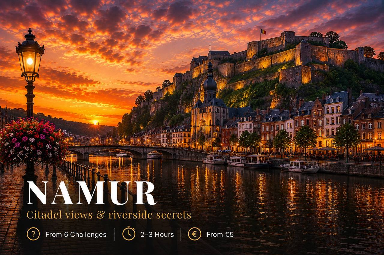 cityquest belgium city game namur