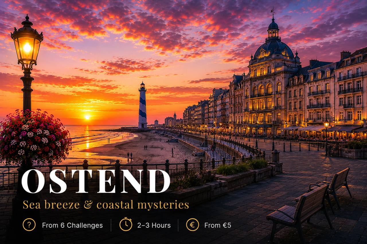 cityquest belgium city game ostend