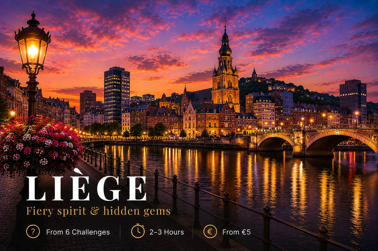 cityquest belgium city game liege